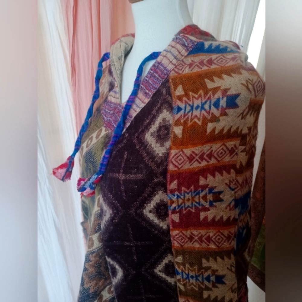 Bohemia style poncho